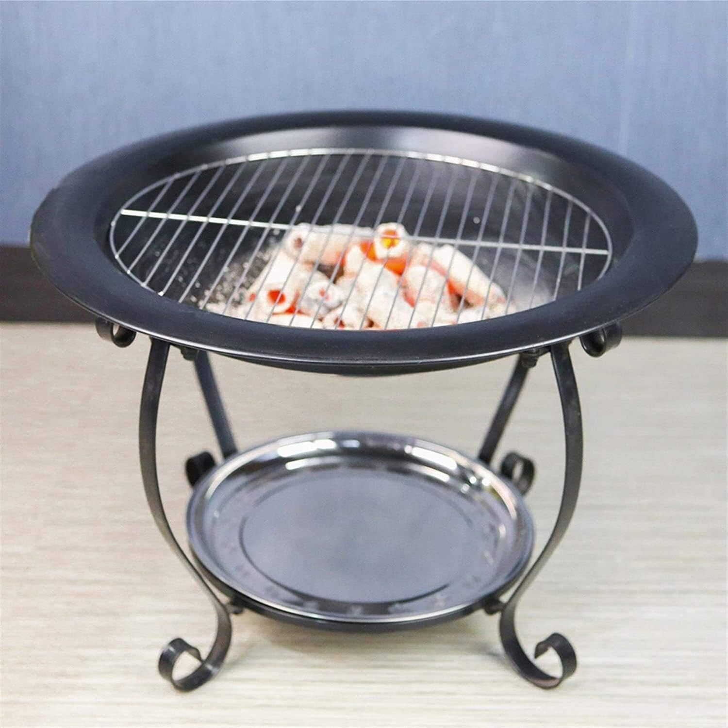 Fire Pits Outdoor Wood Burning Outdoor Fire Tables Outdoor Fire Pits,Patio Steel BBQ Grill Fire Pit