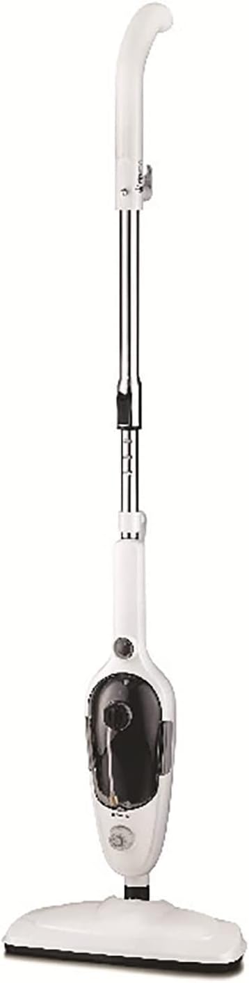 Steam Mop, 20Ft Long Power Cord, Advanced Steam Control, Two-in-One Handheld Design, Child & Pet Safe Floor Cleaner for Hardwood Floor, Tile, Laminate, Carpet, Marble (White)