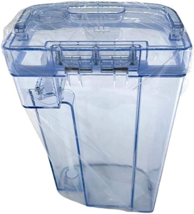 Compatible for Roidmi EVA，After-Sales Cleaning Robot Vacuum Cleaner Parts， Cleaning Water Tank and Dirty Water Tank Accessories(White)