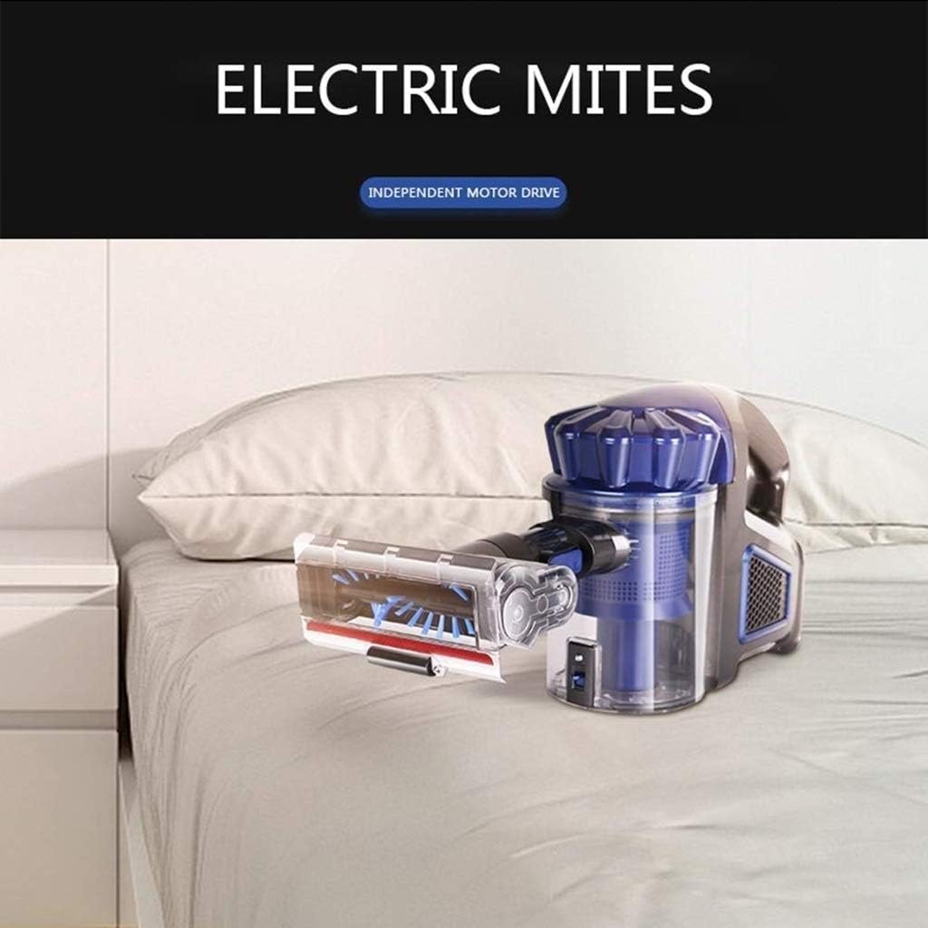 Handheld Vacuum Clean,Upright Vacuum Cleaner Cordless Vacuum Stick Lightweight 2 in 1 Handheld Rechargeable Vacuum with Powerful Suction and LED Brush for Home and Pet Hair Cleaning