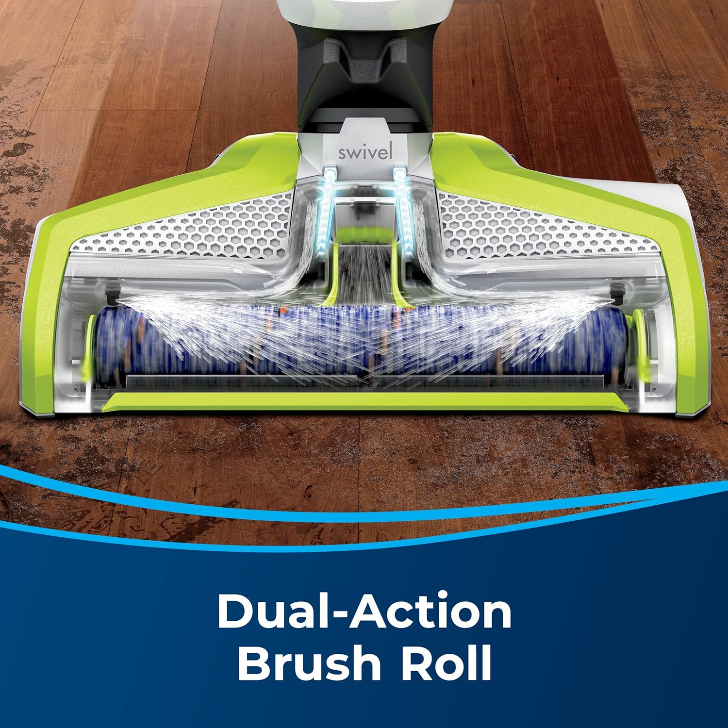Bissell CrossWave Floor and Area Rug Cleaner, Wet-Dry Vacuum with Bonus Extra Brush-Roll and Extra Filter, 1785A, Green