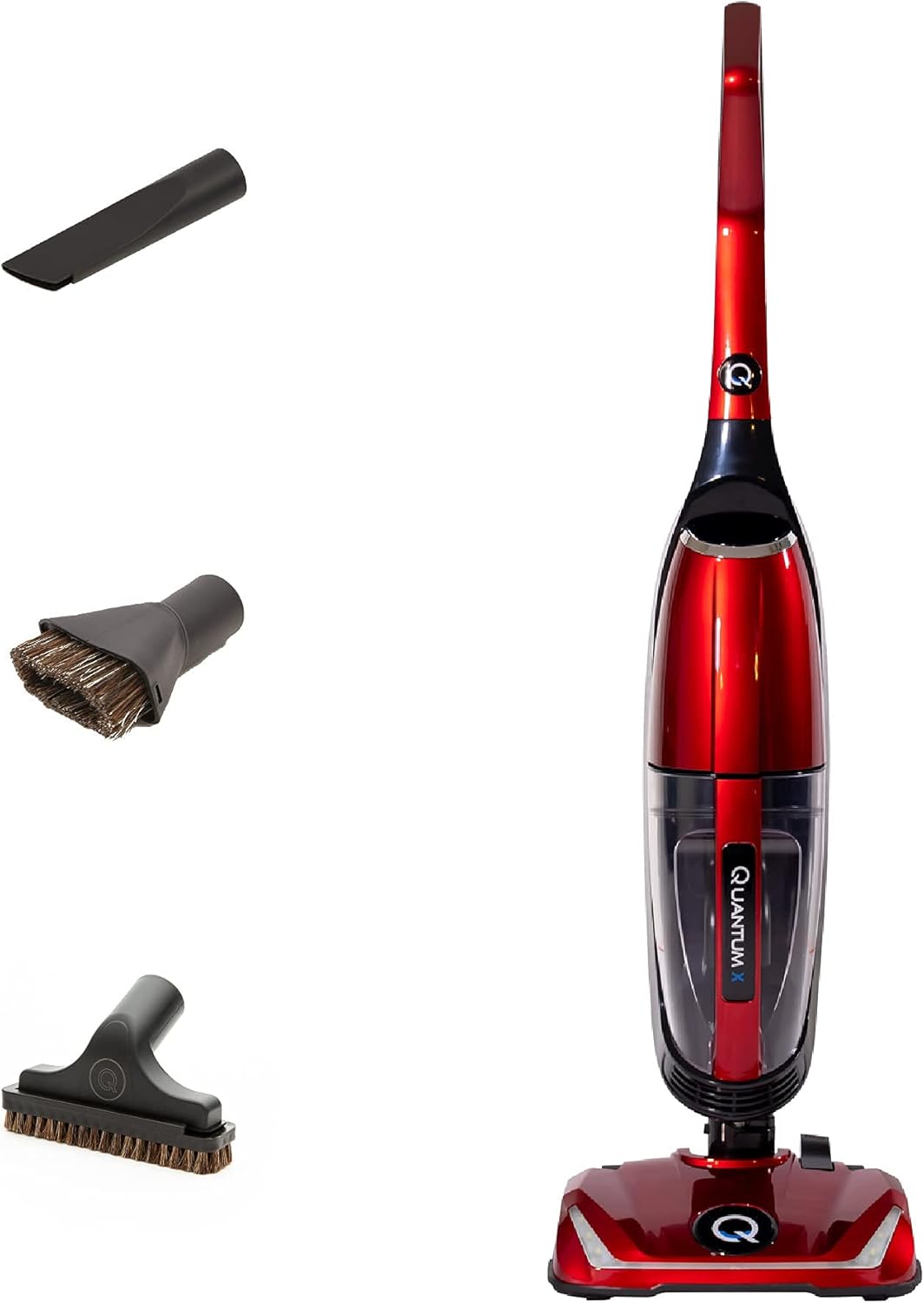 Quantum X Upright Water Filter Vacuum for Home — Superior Bagless Vac Cleaner with Water & MicroSilver Filtration to Clean Wet & Dry Messes. Pet, Dog Hair, Toddler Spills on Carpet & Hardwood Floor