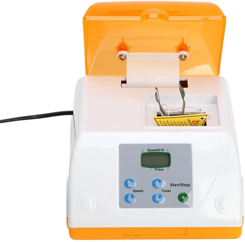 High Blending Speed LCD Display Amalgamator Amalgam Mixer Capsule Lab Blender HL-AH G8 Orange