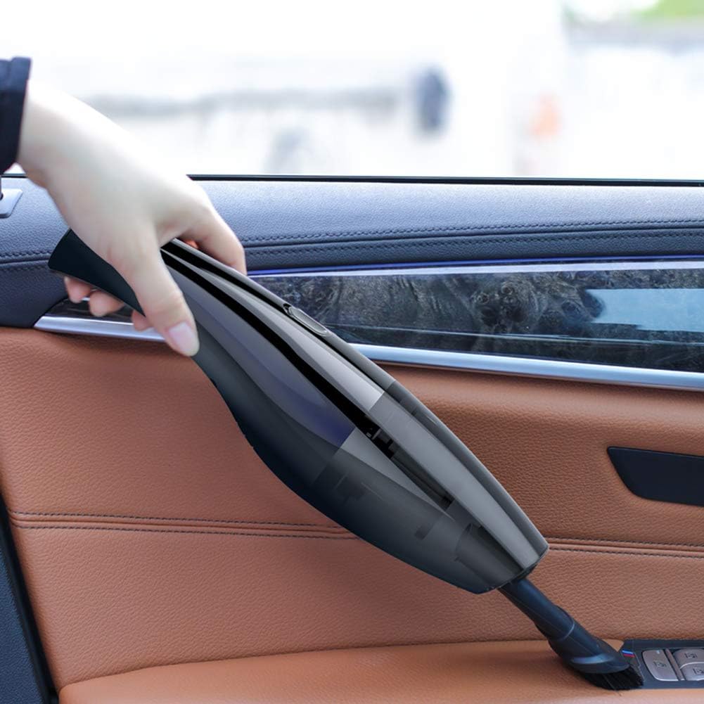 Handheld Vacuum Cleaner Cordless, 6000Pa Powerful Suction Hand Vacuum Cleaner with HEPA Filter, Handheld Car Vacuum Portable Rechargeable for Car, Home and Office,Basic