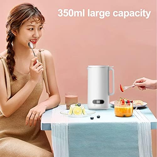 Soymilk Machine Automatic Heating Soyabean Milk Maker Filter-Free Non-Drip Spout Reservation Soy Beans Milk Juicer Grain(Black)