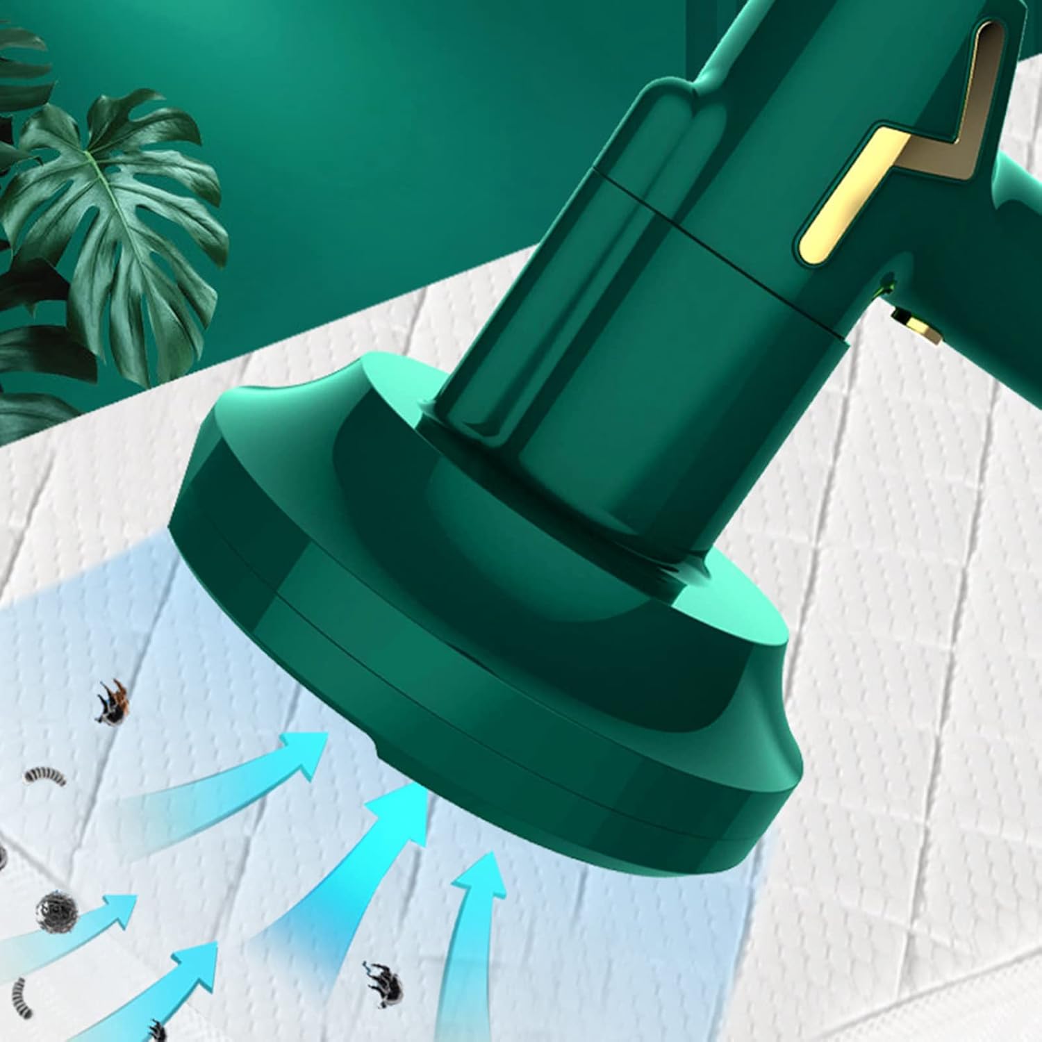 120W Wireless Vacuum Cleaner High-Power Cordless Rechargeable Vacuum Cleaner, Wet and Dry, Suitable for Home, Car, Office,White,B