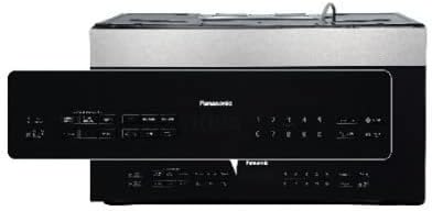 Panasonic NN-SU158S 1.9 Cu. Ft. Over-the-Range Microwave Oven with Static Touch Control and Smoky Glass