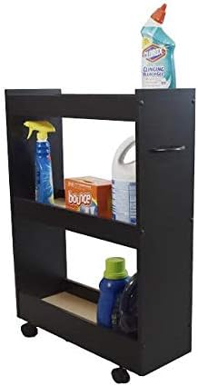Venture Horizon Mobile Laundry Caddy Black
