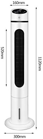 Portable Air Conditioner Fan Tower Airconditoner Conditioner Portable Air Coolers Whit Remote Control 3 Fan Speed Unit Quiet Humidifier Misting Fan (White B) (White a)