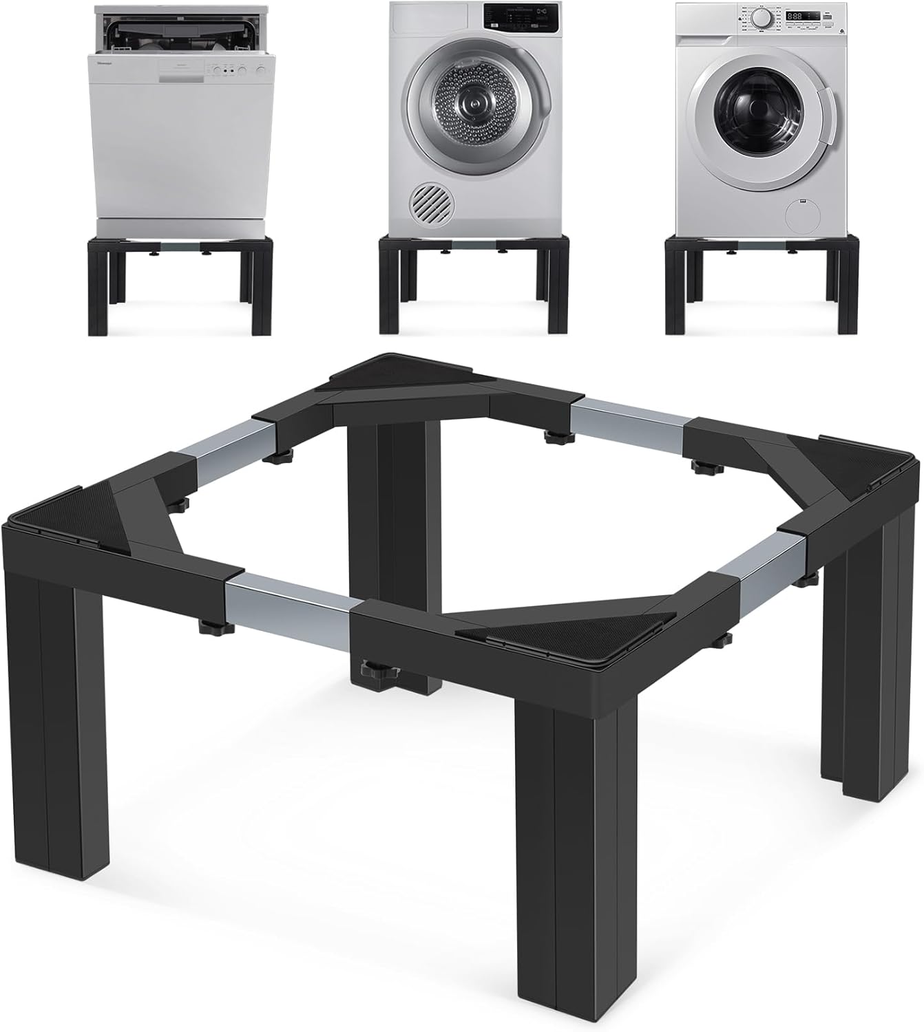 Nefish Steel Laundry Pedestal Height 12