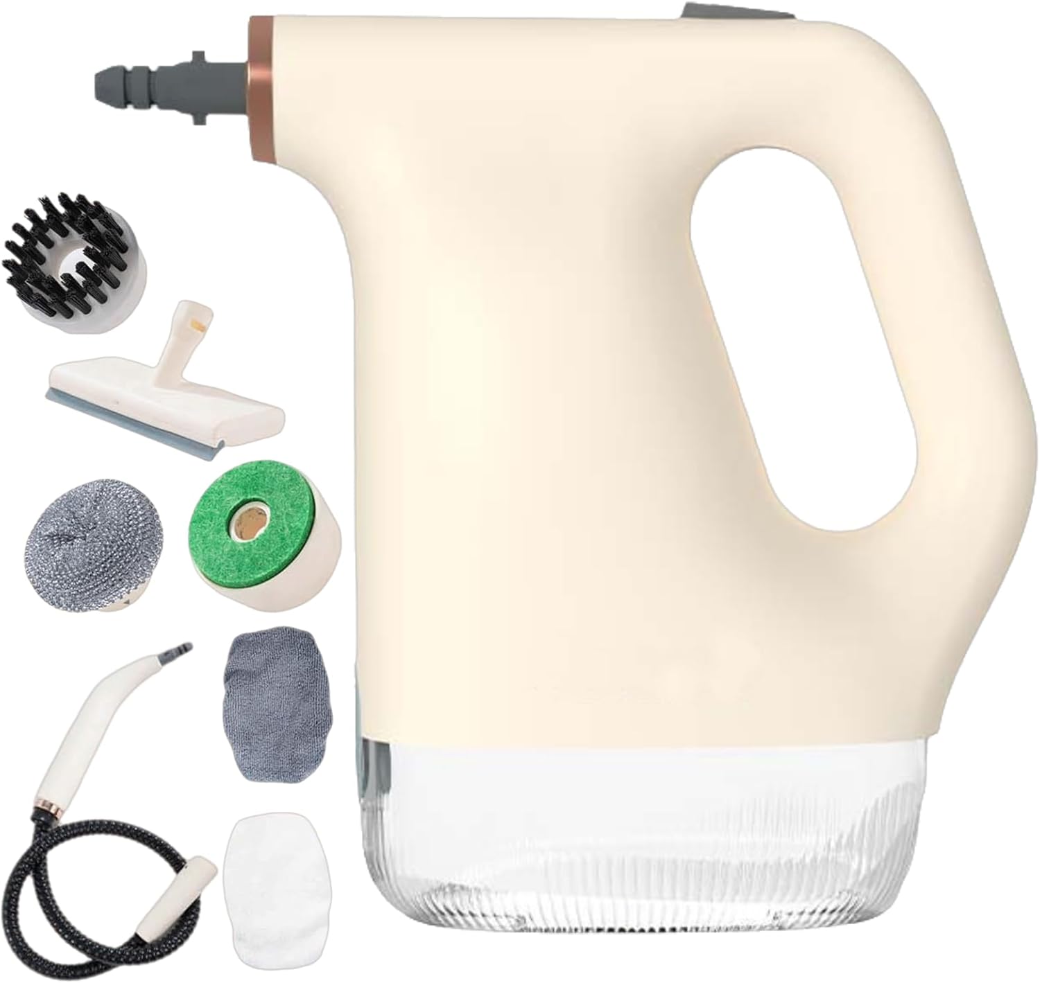 Portable Multifunctional Steam Cleaner, High-Temperature Handheld Steam Cleaner with Multiple Attachments, Chemical-Free Cleaning for Home, Kitchen, Car, Bathroom