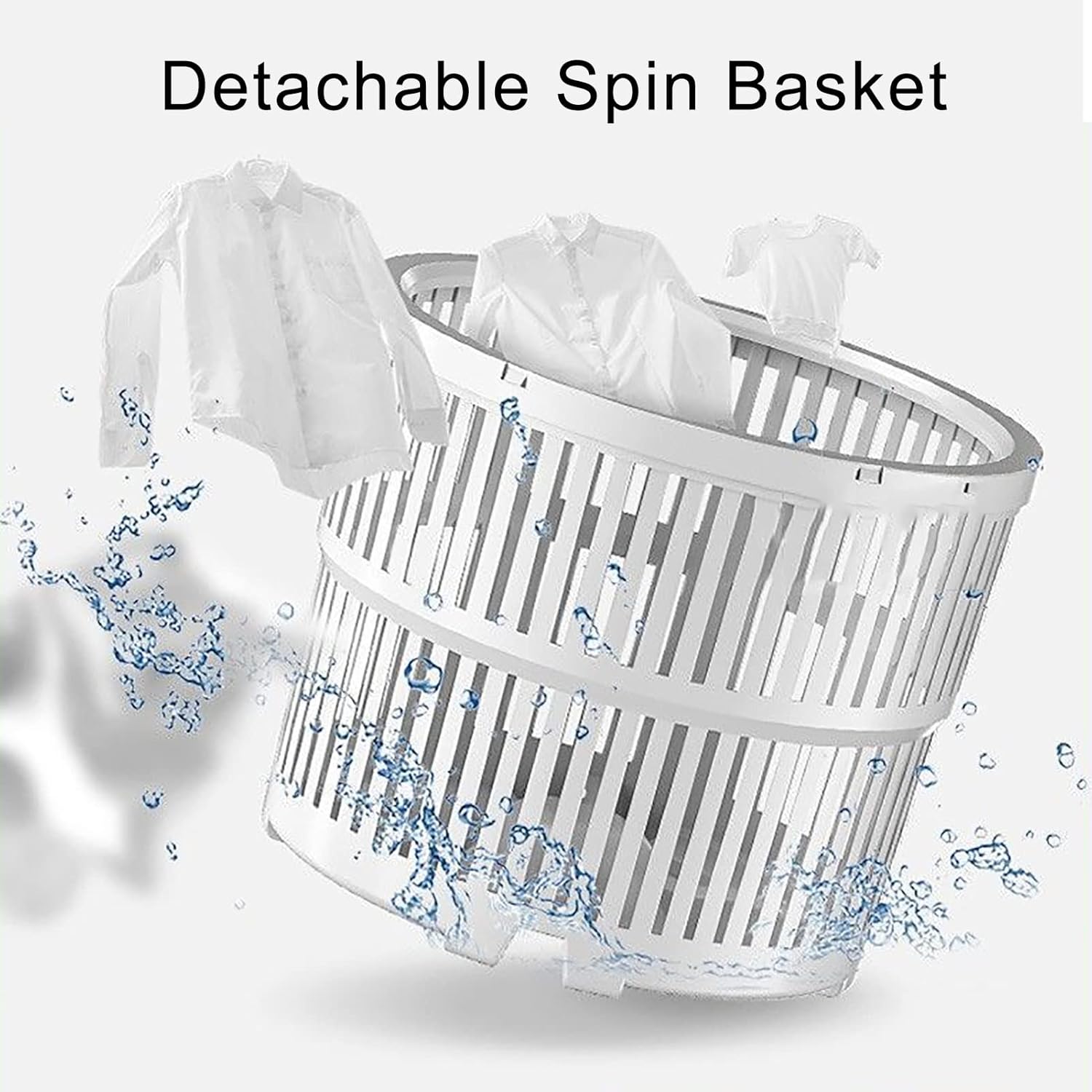 Portable Washing Machine, Mini Washer, Underwear Bucket Washing Machine, for Apartments, Dormitories, Camping, Rv (Color : Green)