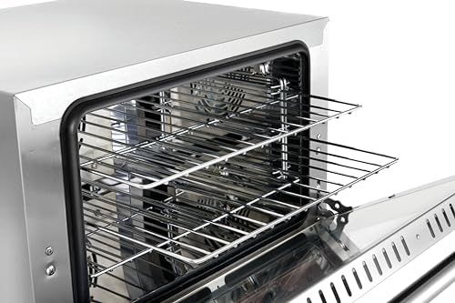 Kratos Commercial Oven, Quarter Size Electric Countertop Convection Oven, Holds Three Quarter Size Sheet Pans, 120V (29M-001)