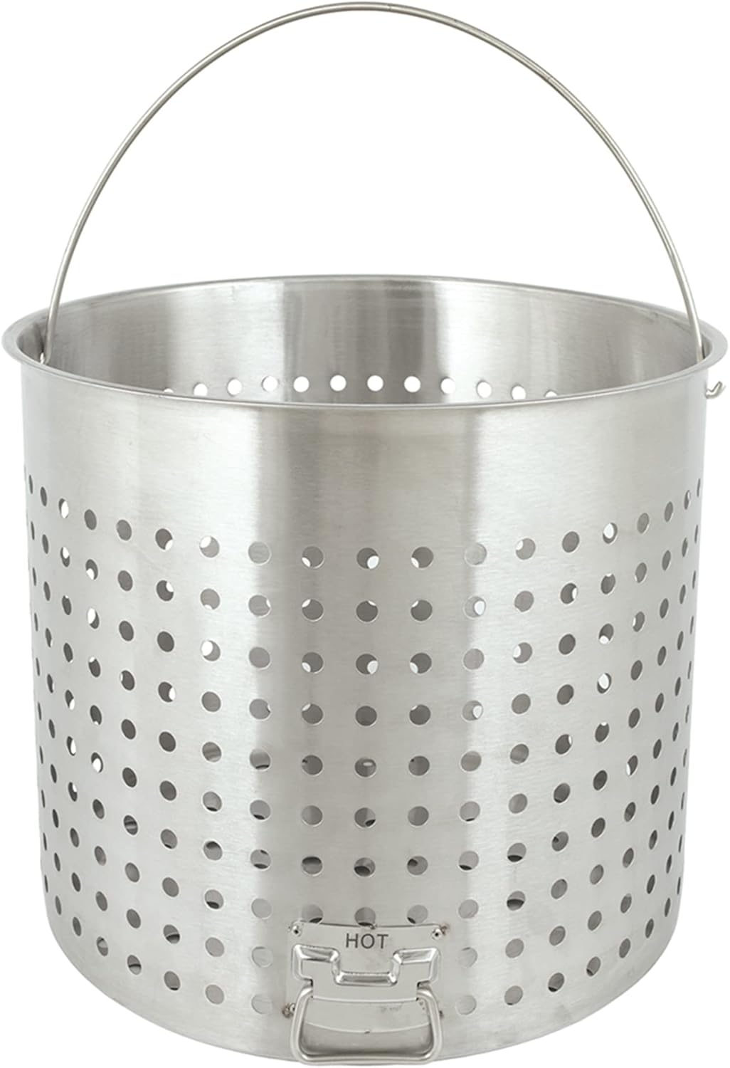 Bayou Classic B162 162-qt Stainless Basket w/ Helper Handle Perfect Addition to Bayou Classic 162-qt Stainless Stockpots