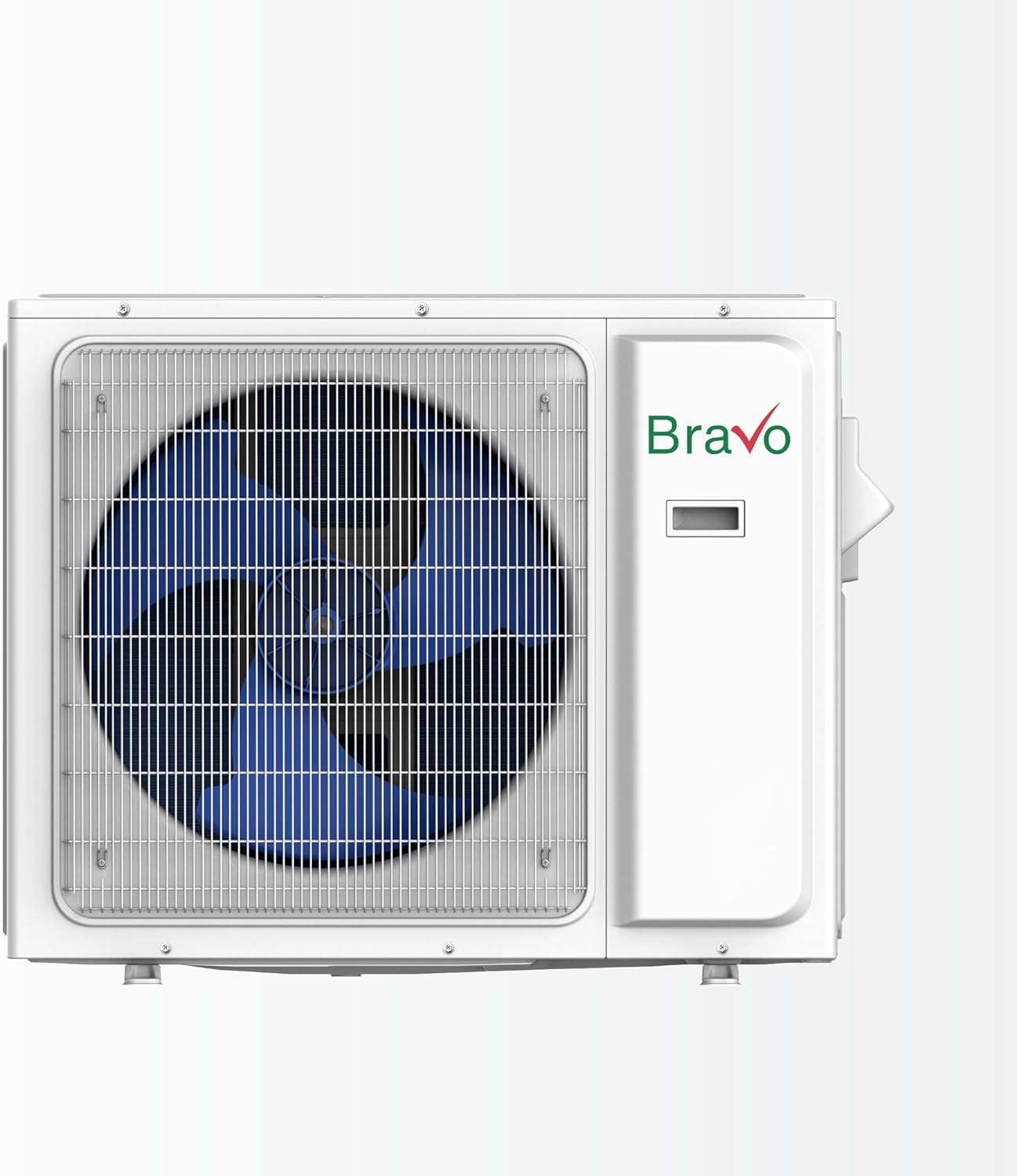 BRAVO 18,000 BTU Dual Zone 9000 + 12000 BTU Wall Mount, 22 SEER2 Ductless Mini Split AC & Heat Pump – Includes Smart Control & 16FT Installation Kits – Inverter System