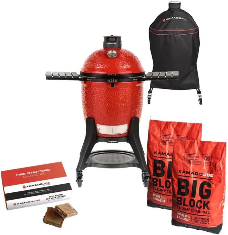 BBQ Island Grills & Smokers Kamado Joe - Classic Joe 3 On Cart Package