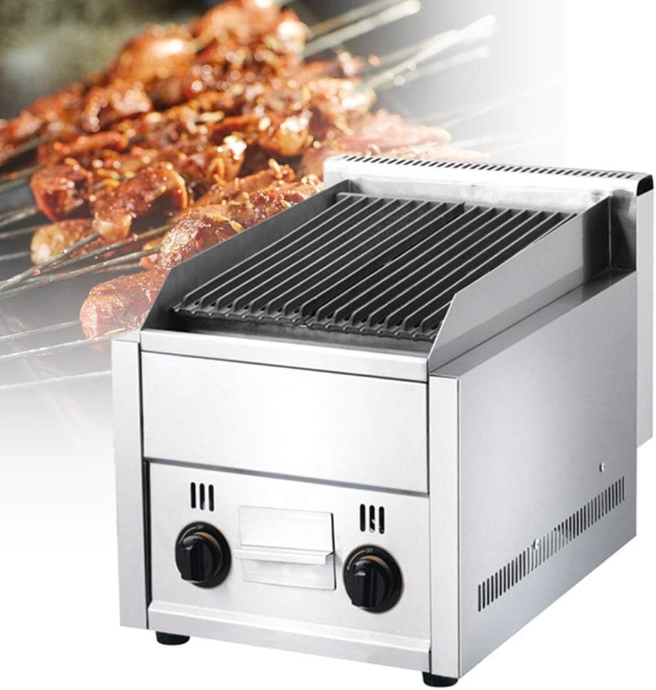 2800Pa Commercial Gas Grill,Portable Propane Gas Grill,BBQ Grill Outdoor Cooking Cast Iron,Camping,Party Barbecue