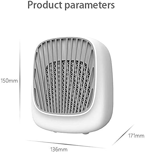 Mini Air Conditioner Portable Air Cooler 7 Colors LED USB Cooler Fan Air Cooling Fan Rechargeable Fan for Office Room