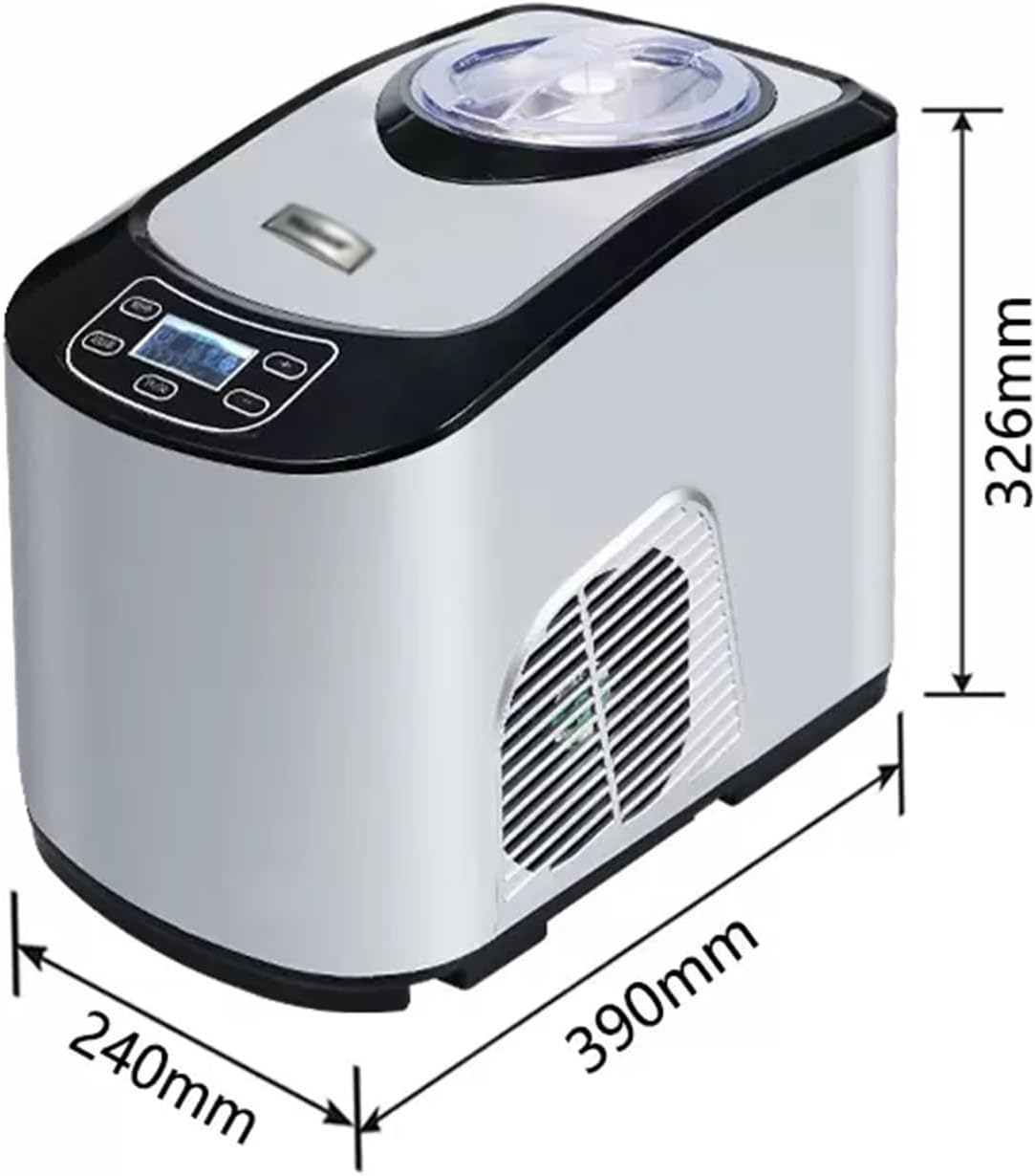 Ice Cream Maker Full Automatic Compressor for Ice Cream Machine Fast Household Milk Tea Shop Commercial Small Mini Homemade Ice Cream Machine Table Top Ice Cream Machine，Fun Kitchen Appliance