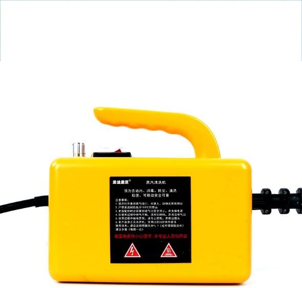 Portable Car Detailing Equipment Dry and Wet Electric Air Conditioner Washing Machine Steam Cleaner (Yellow)