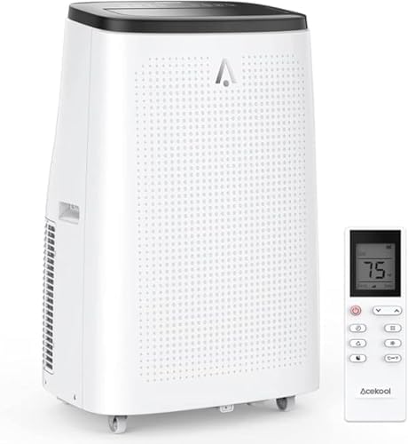 GarveeHome Portable Air Conditioner 15,000 BTU for Room Up to 850 sq ft 3 in-1 AC Unit with Cool, Dehumidifier, Fan - Includes Remote Control, 24H Timer Easy Install Kit for Home, Office, Apartment