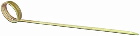 Eco Friendly 4 Inch Bamboo Side Twisted Skewer