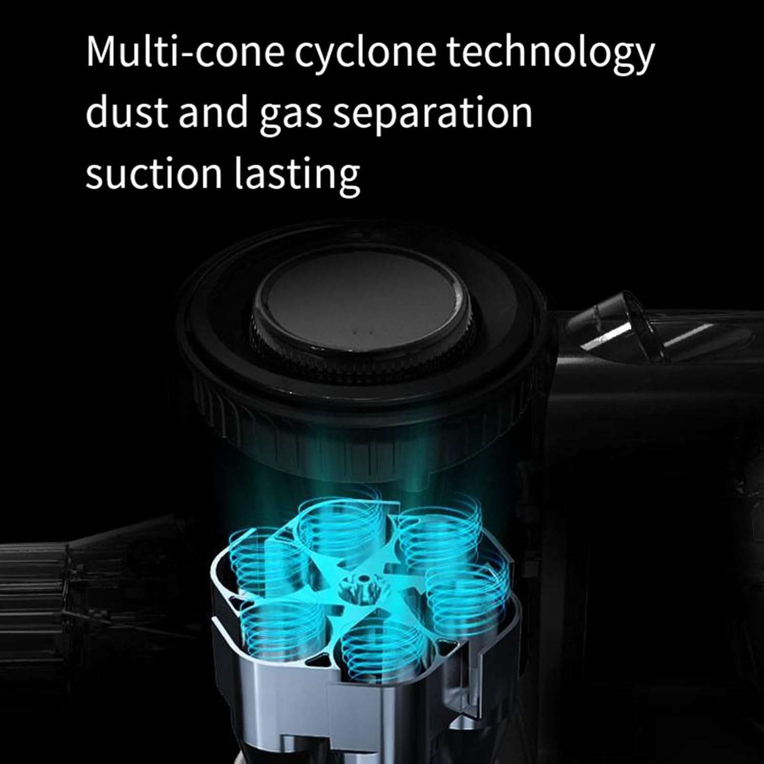 Handheld Cordless Household Vacuum Cleaner, 28KPa 400W Strong Suction Power, 60 Min of Long-Lasting Battery Life