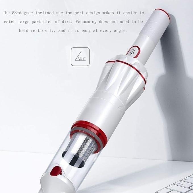 Handheld Vacuum, Cordless Vacuum Handheld Rechargeable with 11KPA Strong Suction, Wet&Dry Hand Vacuum, Lightweight Portable Vacuum Cleaner for Home Car Pet Hair