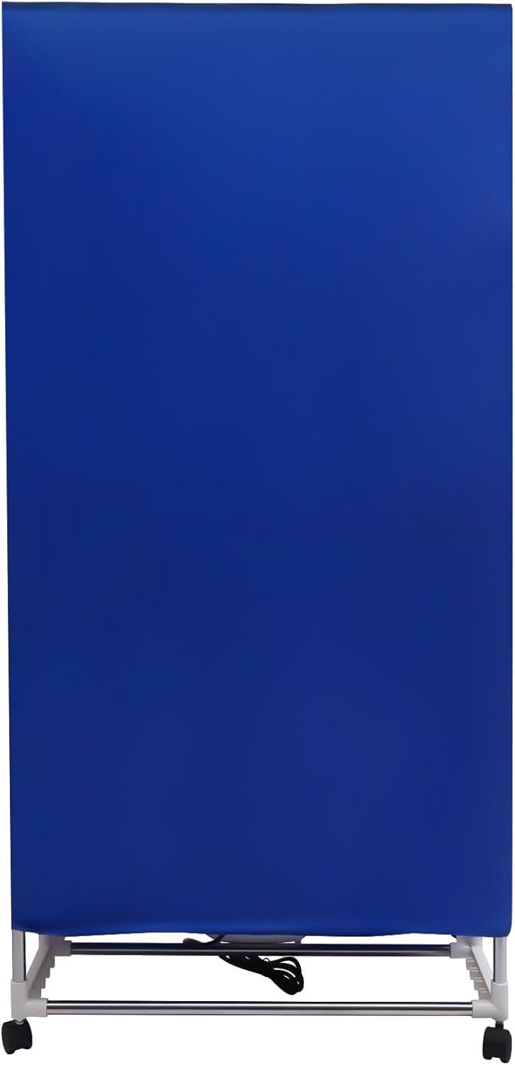 Portable Clothes Dryer, 110V Clothes Dryer Portable Travel Dryer Machine Folding Remote Control Dryer-PTC 5-layer Heating, Timing Function New Generation Electric Clothes Drying Equipment for Home