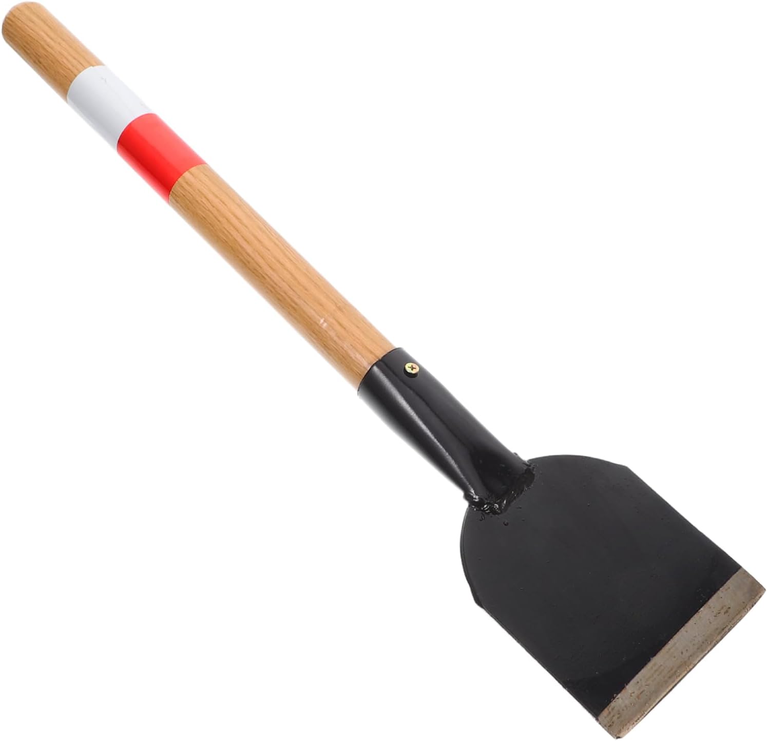 ERINGOGO Railway Shovel with Wooden Handle Heavy-Duty Tool for Outdoor Use for Garden and Camping Snow Shoveling Tasks