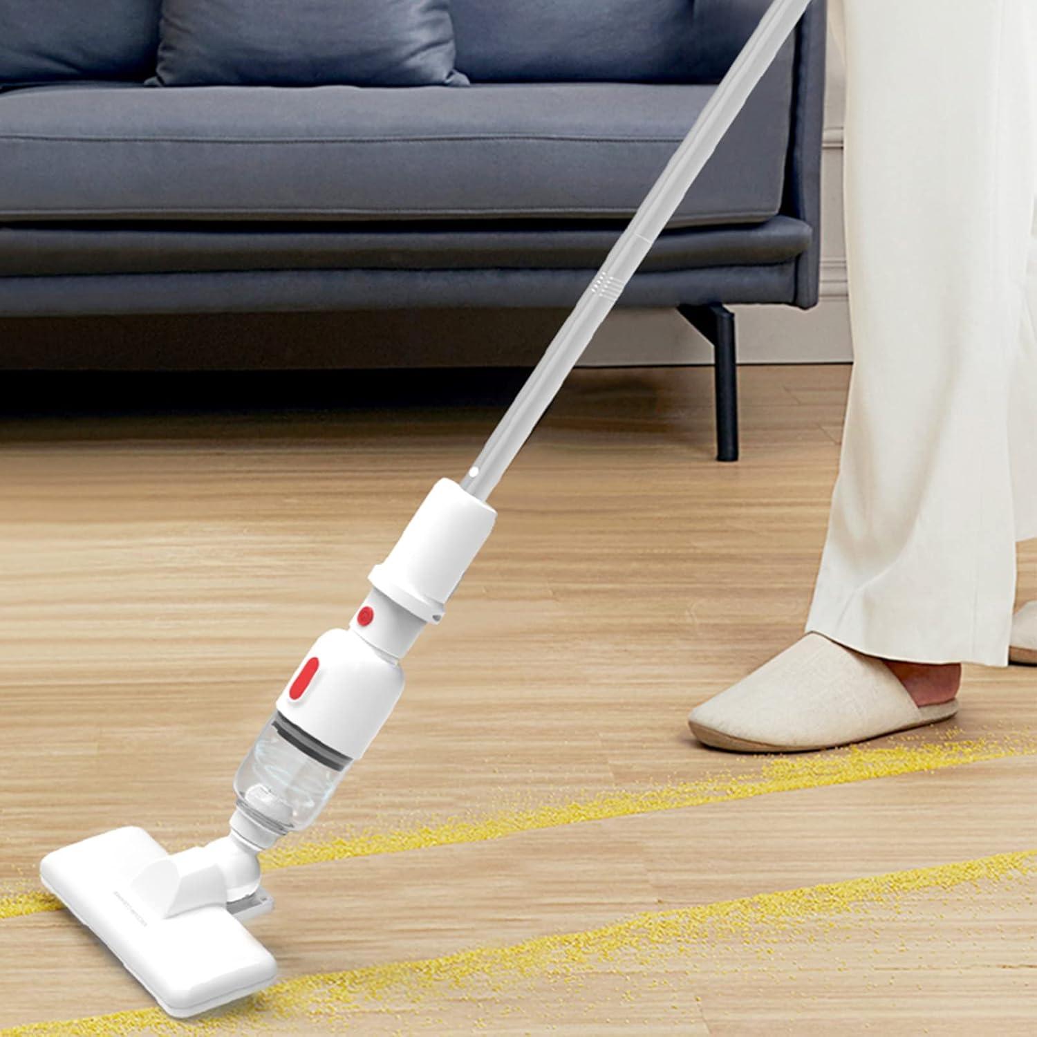 Mini Vacuum Cleaner, Small Cordless Handheld Vacuums,USB Charging Lithium Lon Busters for Keyboard,Computer,Hairs,Car Interior & Other Crevices Cleaning BRLZ-07