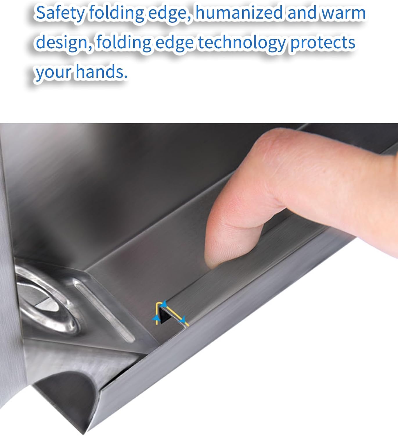 Single Tier Stainless Steel Shelf - Heavy Duty Appliance Riser for Kitchen, Garage & Laundry | Rustproof(80x50cm)