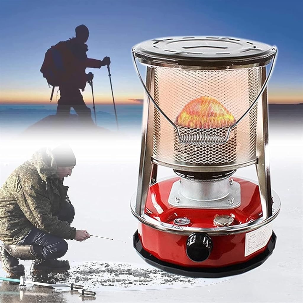 Kerosene Stove Indoor And Outdoor Heater, Can Be Used For Boiling Water Or Cooking, No Electricity, Adjustable Fire Power, 4.5L