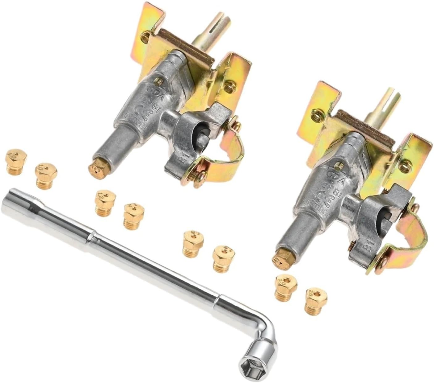 2pcs Gas Control Valve with Universal Orifice Fits for 36