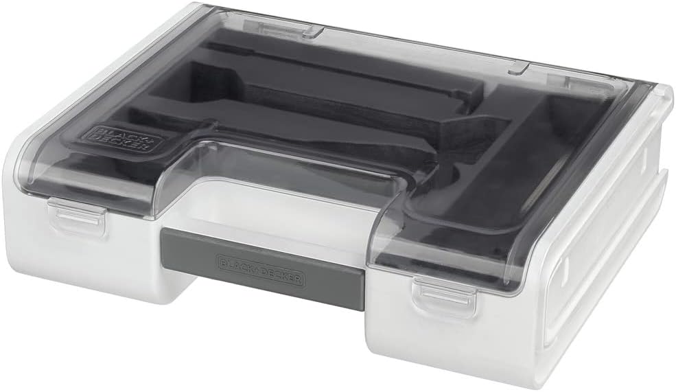 BLACK+DECKER Kitchen Wand Cordless Immersion Blender, 6 in 1 Multi Tool Set, Hand Blender with Charging Dock, Grey (BCKM1016KS01)