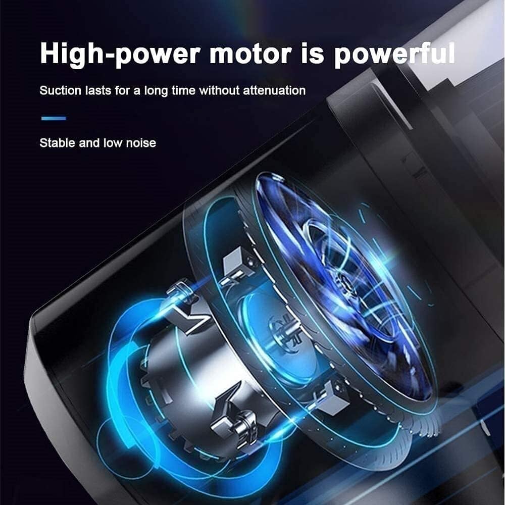 Handheld Vacuum Cordless, Cordless Handheld Vacuum, Mini Car Vacuum Cleaner, Rechargeable, Strong Suction, Low Noise, Vacuum Cleaner for Home Office Car Pet Hair