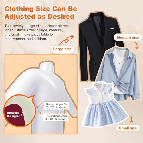 Upgraded Clothes Iron & Steamer 3.0-2-in-1 Hands-Free Hot Air Dryer, 8-Minute Quick Dry for Shirts, Pants, Jackets & Shoes - Perfect for Travel & Home Use