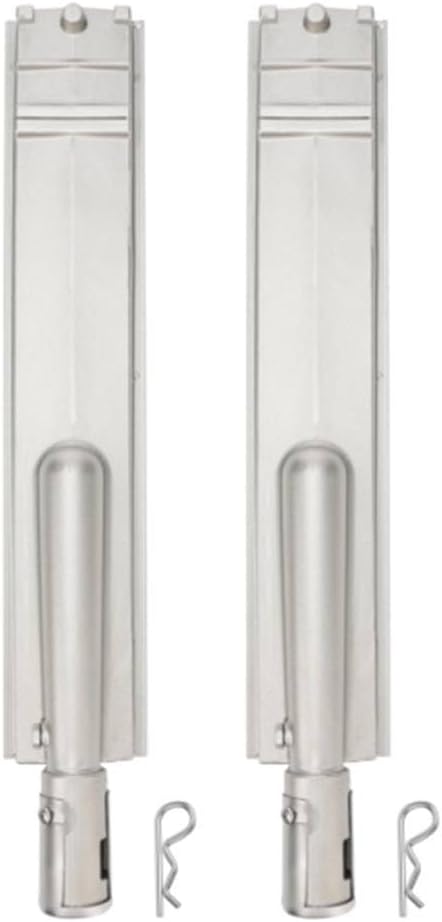 Heavy Duty Cast Stainless Steel BBQ Grill Burners Replacement Parts For CIT For CAST-IRON For CITSS For CIT-SS 23301, 16516, 26106, 44305 Thermos-Turbo Grills(2pcs)