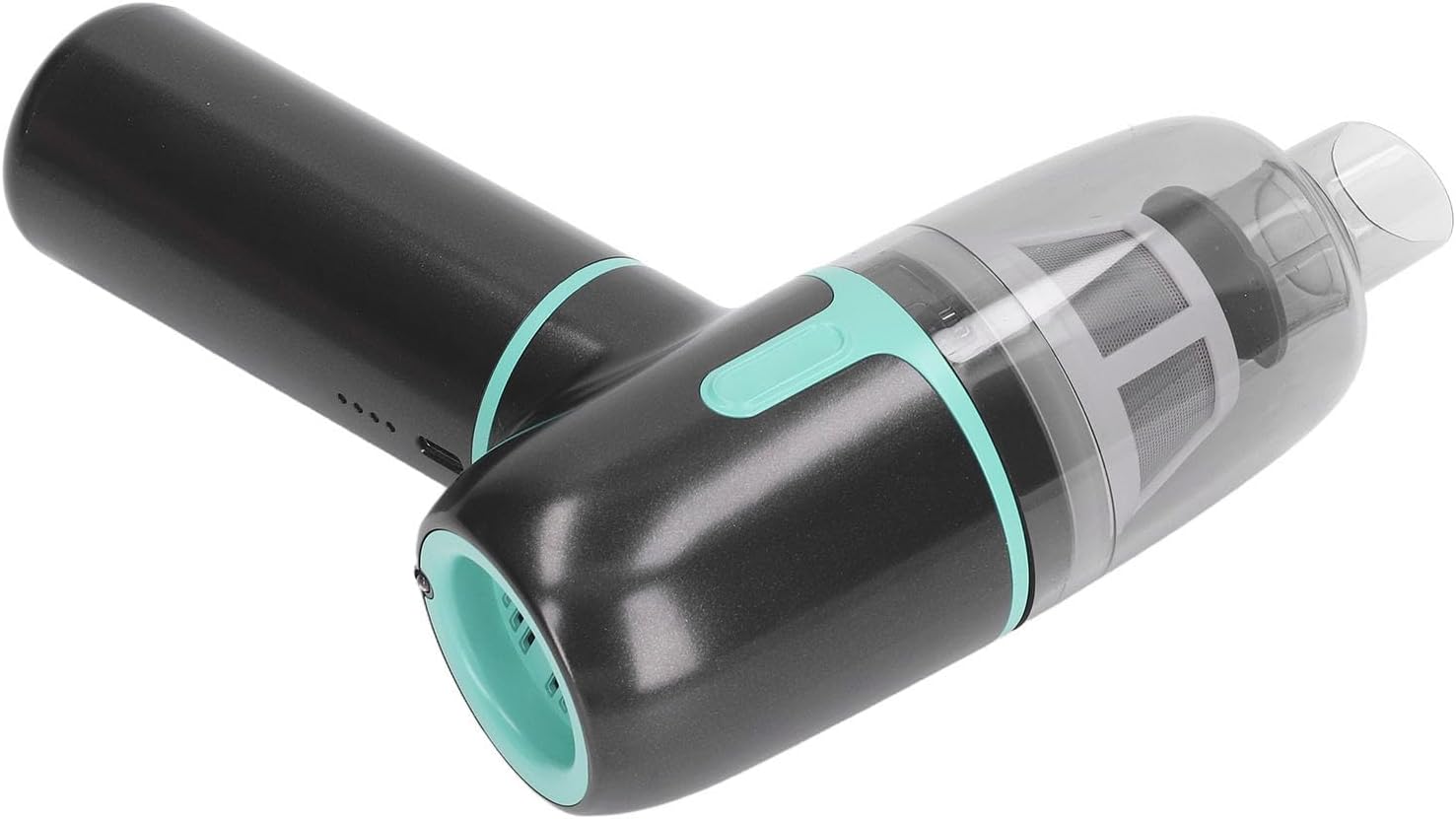 Handheld Vacuum Cleaner, 3 Gear Air Duster Strong Suction Force High Efficiency Particulate Filter Cordless for Industrial