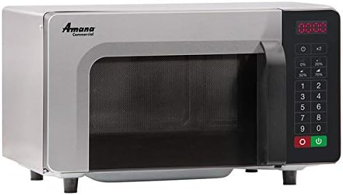 Amana RMS10TS Commercial Microwave Oven, 1000 Watts, Low Volume, Sta