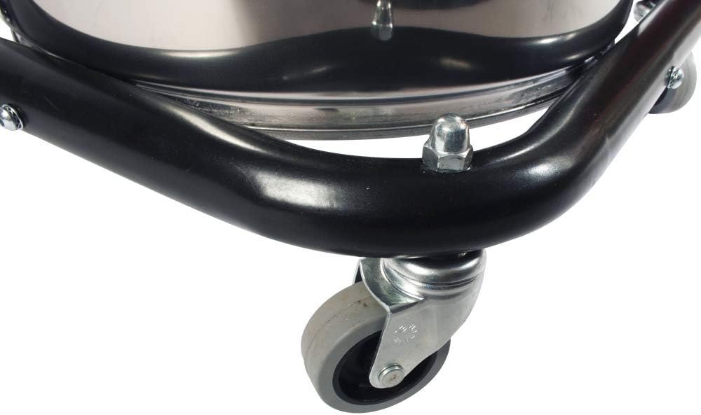 Cen-Tec Systems Hamiantus 10 Gallon Dry Commercial Canister Vacuum with 4-Stage Filtration, Stainless Steel