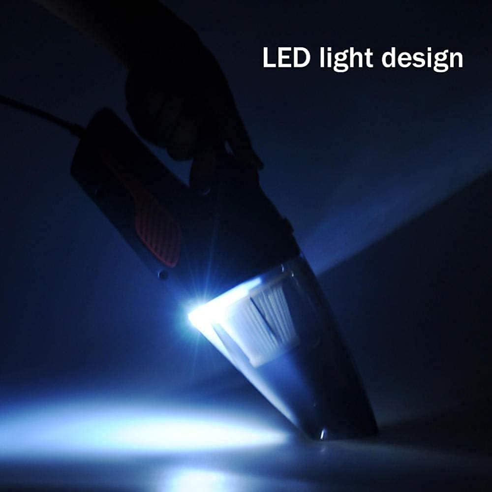 Mini Vacuum Cleaner Cordless Car Vacuum Cleaner for Car Interior Care 4000PA Strong Suction Vacuum for Car WetDry Vacuum Cleaner Portable Handheld with Carry Bag (Cordless)