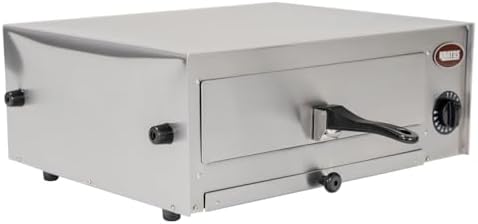 Kratos Commercial Countertop Pizza Oven | Stainless Steel Electric Pizza/Snack Oven with Timer | Fits 12