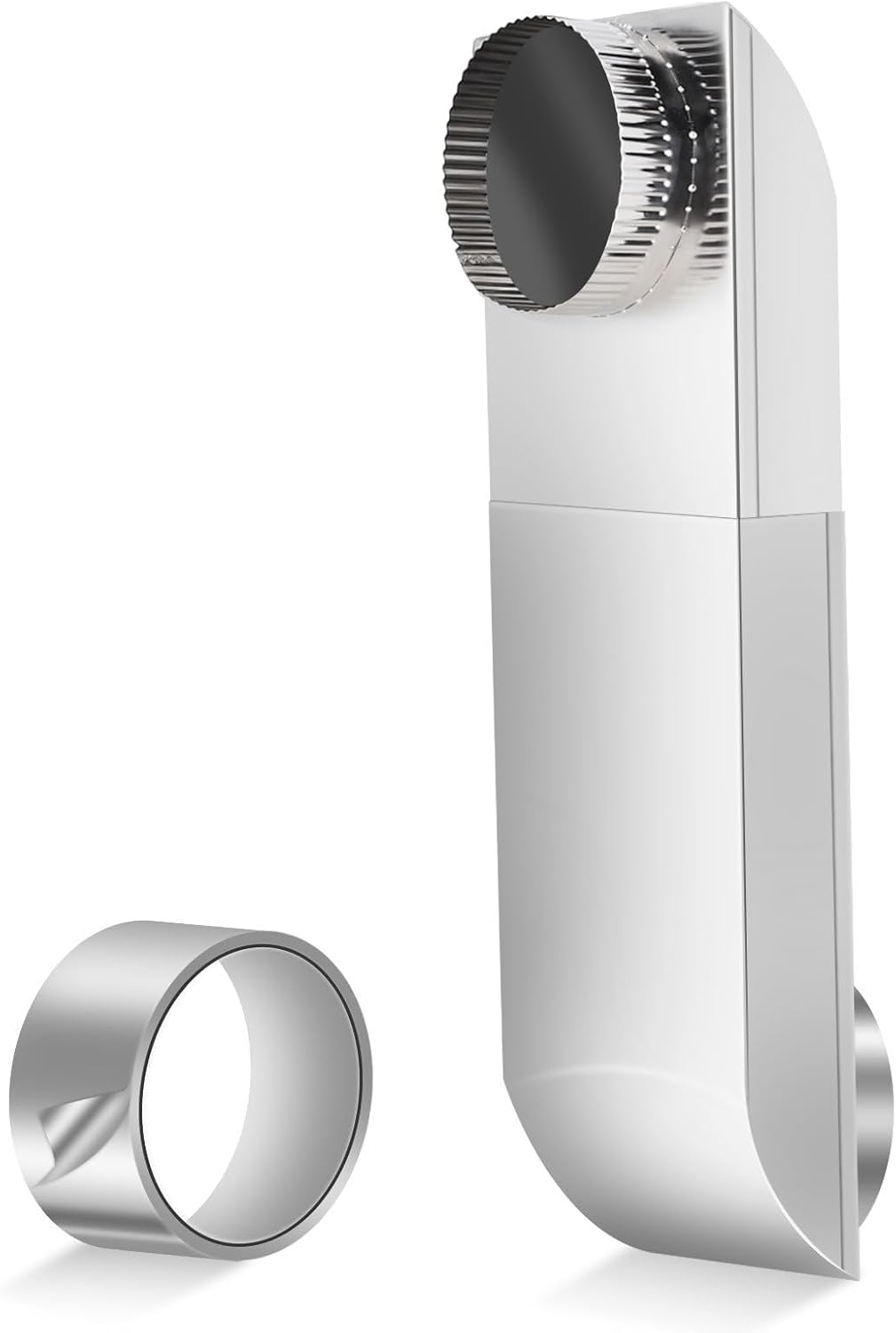 OEM Upgraded 304 Stainless Steel Telescoping Dryer Vent Kit - Adjustable Periscope Duct (12