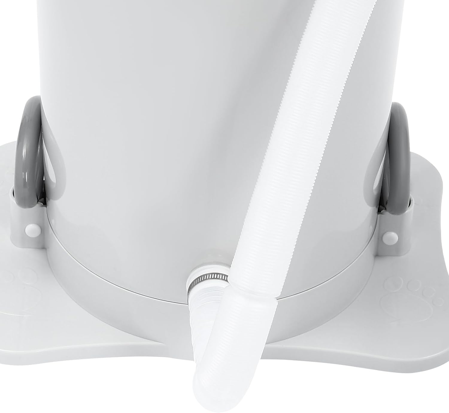 Manual Clothes Dehydrator, 3.2 Gal Portable Spinner Dryer with Drain Hose & Inner Barrel, Non Electric Laundry Dryer for Camping, Traveling, Student Residence