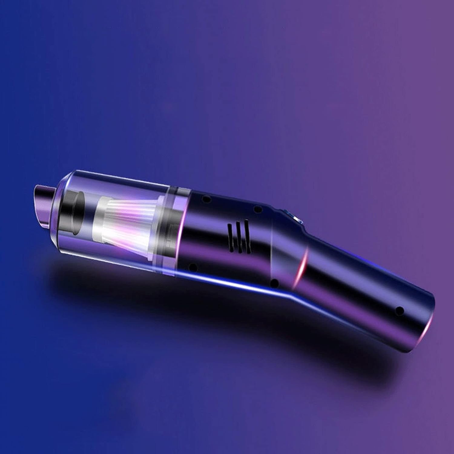 Vacuum Cleaner Handheld Car Vacuum Cleaner for Home Portable Vacuum Cleaner for Car Dry Cleaning (Color : Black)