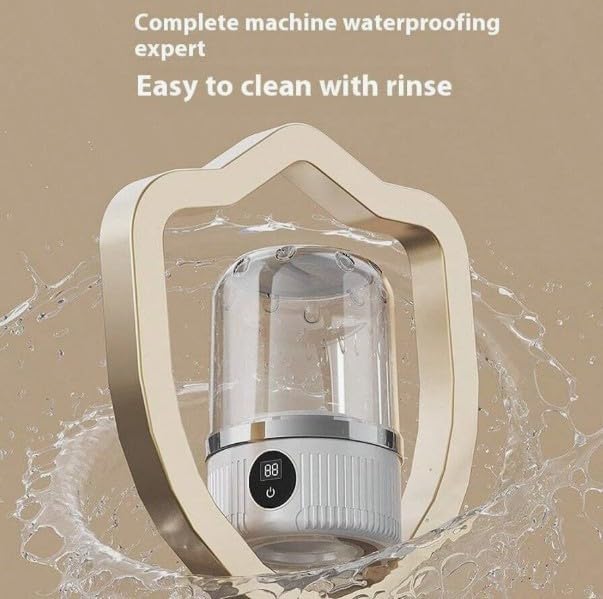 Underwear Washer, Portable Mini Washing Machine, Upgraded Mini Washings Machines, Rechargeable Cordless Washing-Machine, Laundry Cup For Bra, Underwear, Socks.