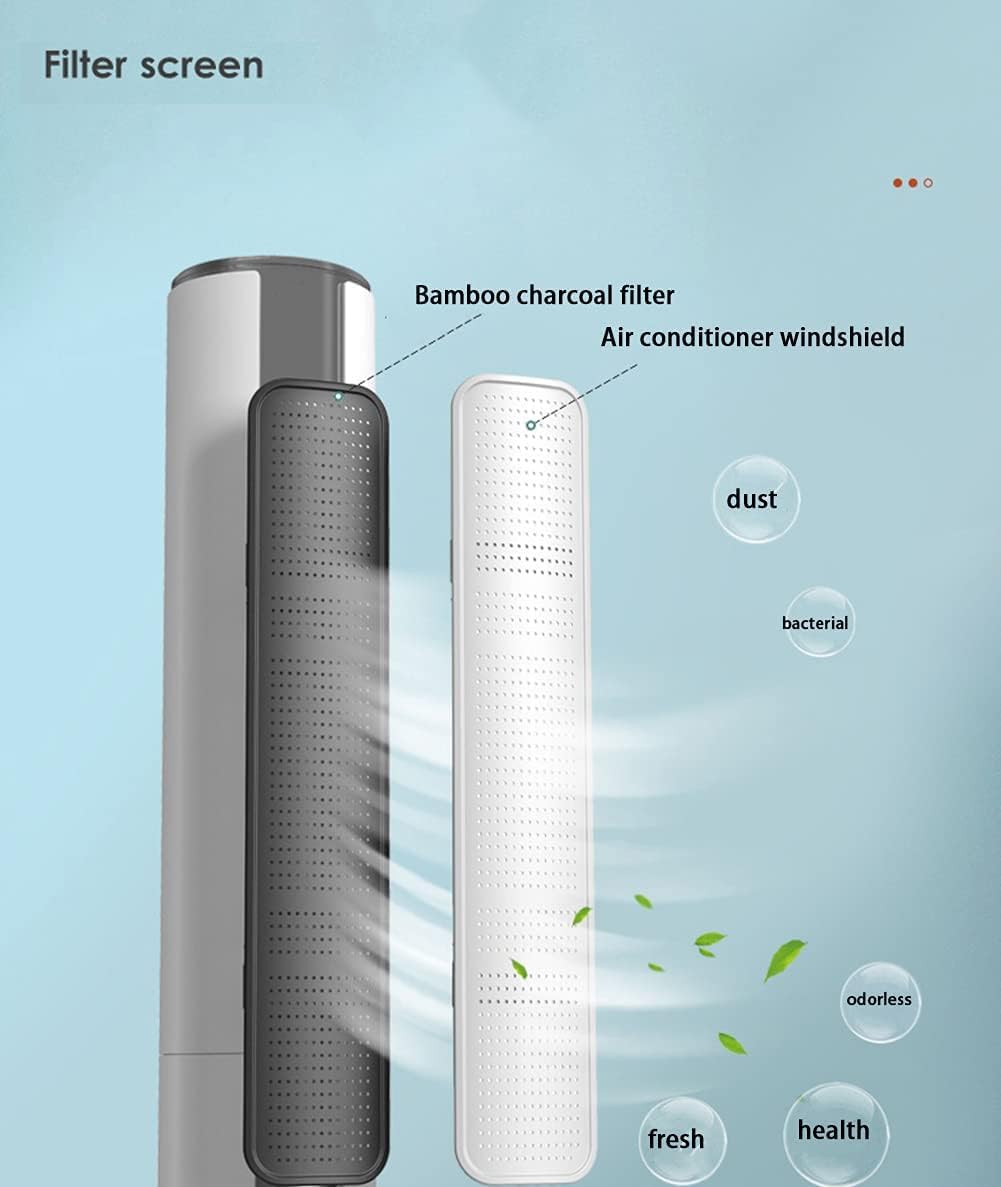 Cylindrical Vertical Air Conditioner Windshield, Anti-Direct Blowing Wind Deflector General Deflector