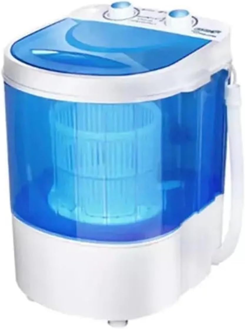 Mini Washing Machine, Mini Washing Machine Household Semi-automatic Single Barrel Washing And Stripping Integrated Portable,Underwear Washer