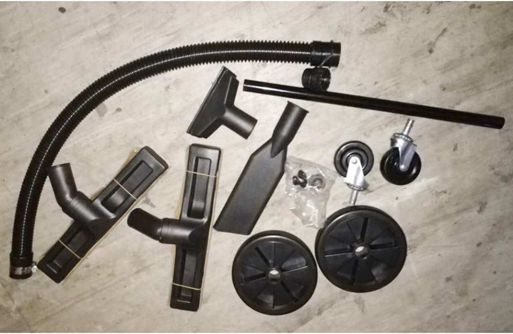 Electric Vacuum Cleaner Industrial Canister Vacuum 1400W 60L Capacity for Wet & Dry Garbage Removal,110V